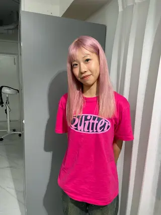 ロング カラー ハイトーン/ボブ /HBL/AYUNAのヘアスタイル