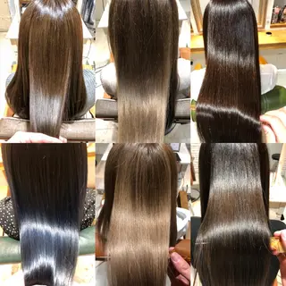 セミロング 髪質改善韓国レイヤー カット内田智大のヘアスタイル