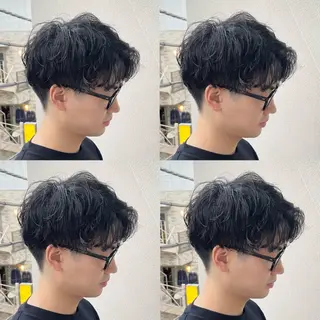 パーマ メンズ メンズモテパーマ💙 fuwaのヘアスタイル