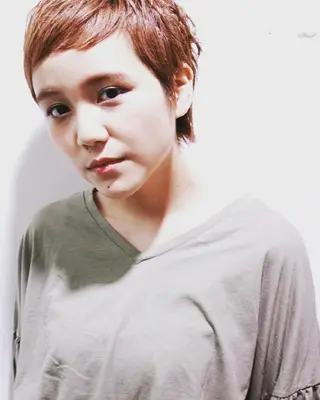 ショート カラー takk design labのヘアスタイル