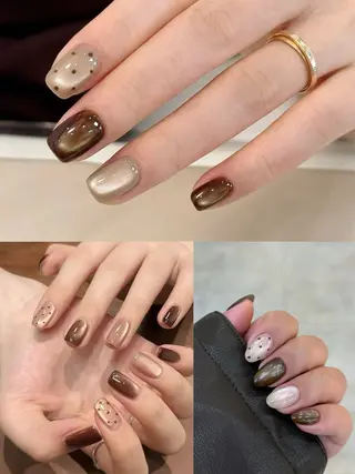 ネイル 秋吉 真寿美のネイルデザイン