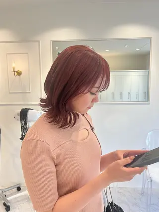 カラー ParveMix /石田 佳澄🩶のヘアスタイル