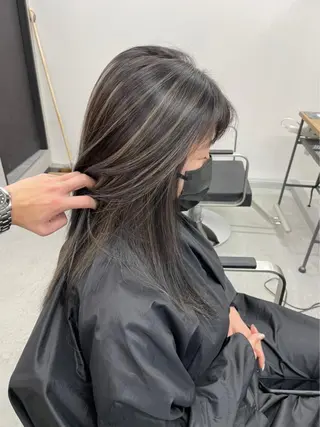 ロング カラー パーマ ヘアアレンジ メンズ キッズ ネイル マツエク・マツパ アイブロウ Eirデザイナーズ サロン茶屋町tomoのヘアスタイル