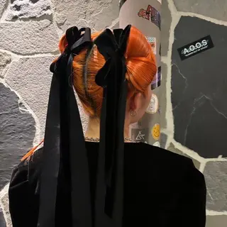 ヘアアレンジ MiRI💜地毛級 エクステ✖似合わせ技のヘアスタイル