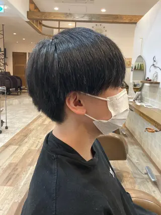 ショート メンズ カット特化型 美容師/栗本のヘアスタイル