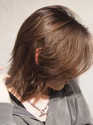 ミディアム ヘアアレンジ メンズ NEXT NEO所属・メンズヘア静岡 ✂︎Ryuheiのヘアスタイル