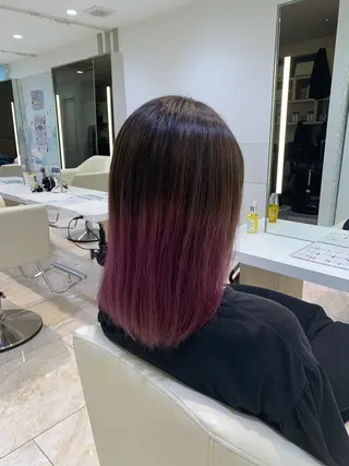 ミディアム カラー ケンジアネッタ Men'sのヘアスタイル