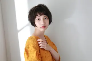 ショート カラー 可愛いを作る神 ナオヒロのヘアスタイル