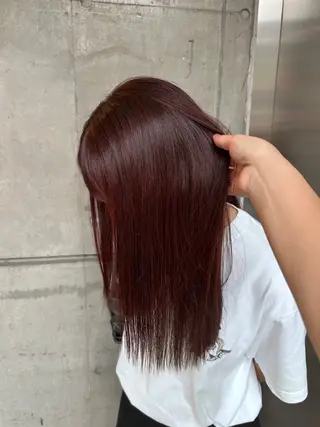 セミロング カラー 冬っぽカラー/ マツエク/ゆきなのマツエク・マツパデザイン