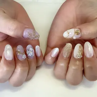 ネイル 💎🐰 saki. m 🐰💎のネイルデザイン