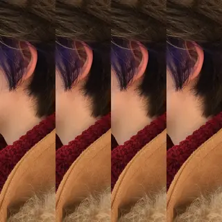 カラー ✨艶ブリーチカラー ✨四ノ宮裕己のヘアスタイル