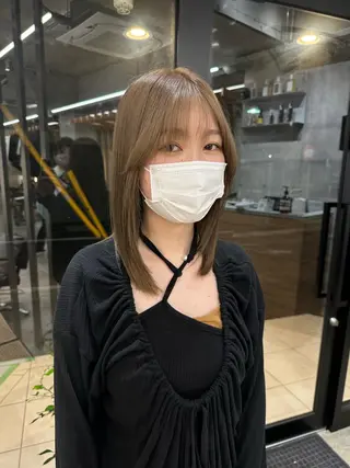 カラー FILMS所属・タグチ アスカのヘアスタイル