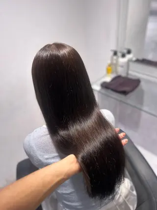 ロング カラー 表参道/透明感カラー /暗髪/ジュキヤのヘアスタイル