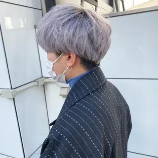 ショート カラー メンズ 髪質改善/縮毛矯正 今井海斗のヘアスタイル