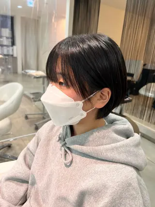 ショート パーマ 柳澤 和也のヘアスタイル