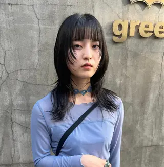 ミディアム カラー HAIR MAKE  miel所属・🫧透明感カラー🫧 SHINSEIのヘアスタイル