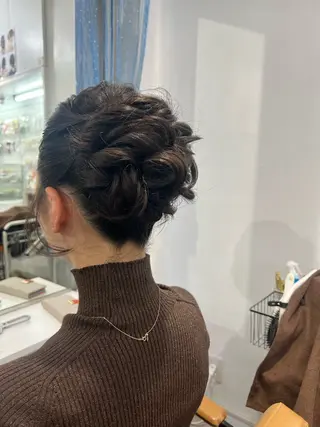 ヘアアレンジ ヘアメイク あゆのヘアスタイル