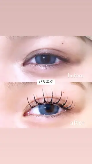 マツエク・マツパ 京都レイヤーカット うえひのヘアスタイル