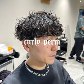 パーマ メンズ メンズパーマ特化 🌟Gakutoのヘアスタイル