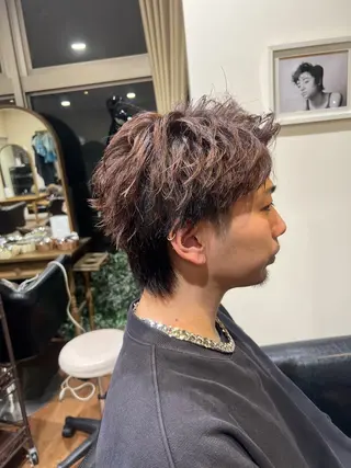 ショート 田中 仁樹のヘアスタイル