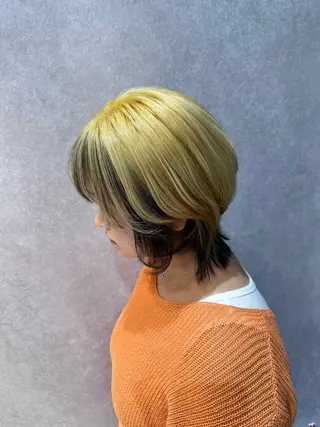 ミディアム カラー 🔸縮毛矯正/髪質 改善カラー石崎🔸のヘアスタイル