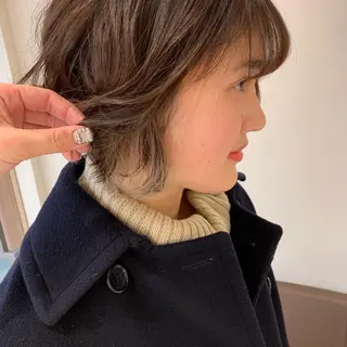 ショート カラー 👑満足度1000% 重村　春奈👑のヘアスタイル