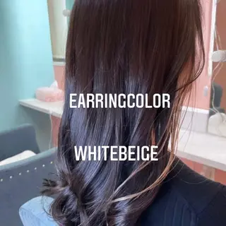 セミロング カラー エクステ🩵ブリーチ 韓国ヘア🩵KAEのヘアスタイル