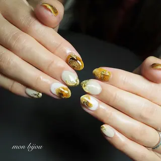 ネイル mon bijou 坪井のネイルデザイン