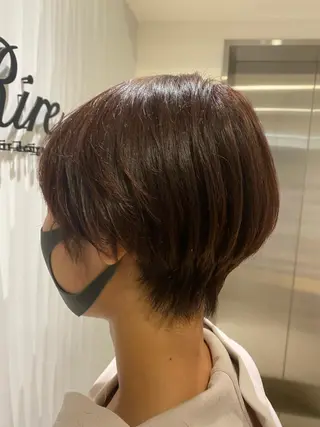 ショート 大倉 未波のヘアスタイル