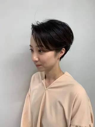 ショート ショート、ボブ特化 長島智彦のヘアスタイル