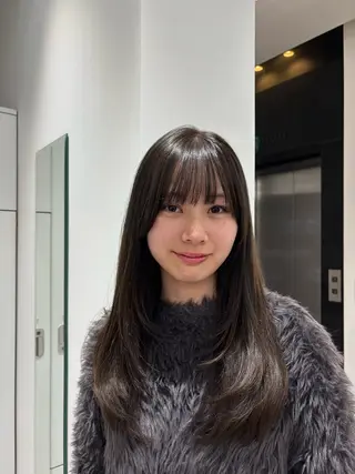 ロング unami omotesando所属・艶髪໒꒱/透明感 カラー🍀_そら🪽のヘアスタイル