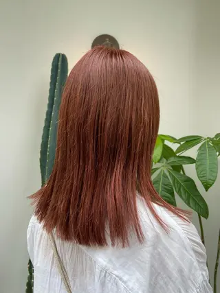 セミロング なかむら ゆきのヘアスタイル