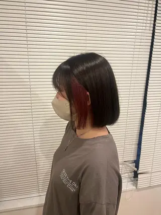 カラー 藤原 智恵のヘアスタイル