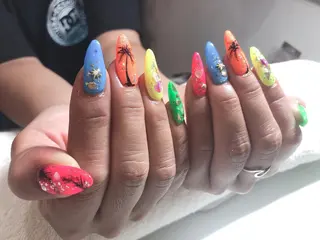 ネイル プライベートサロン mahinaのネイルデザイン