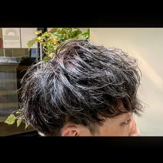 パーマ メンズ 💈大人の渋髪💈 店長　大橋侑弥のヘアスタイル
