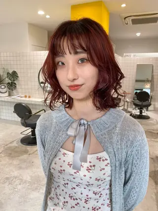 ショート カラー natsune /レイヤーカットのヘアスタイル