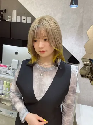 ミディアム Seiya/ sio.hairのヘアスタイル