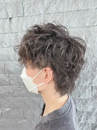 パーマ メンズ 工藤 純也のヘアスタイル