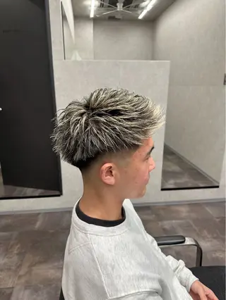 ショート カラー メンズ メンズ特化🔥　齋藤 航のヘアスタイル