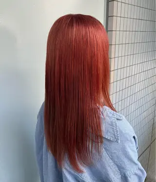 ロング カラー mEg hair creation 新川崎所属・カラー/塚原里沙 川崎のヘアスタイル