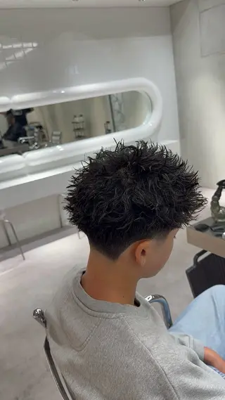 ショート メンズ HAVANA 渋谷所属・渋谷/パーマ/メンズ /フェード/千尋のヘアスタイル