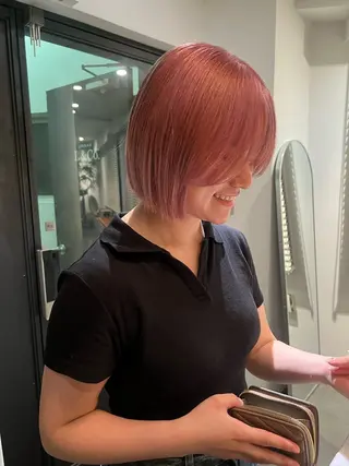 ショート カラー アンニュイヘア🪽 ayumiのヘアスタイル