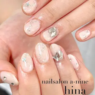ネイル ネイルサロンエーナイン本店所属・【モデル募集中】 hina🌼のネイルデザイン