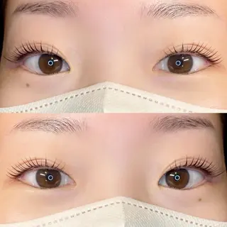 マツエク・マツパ Lily SHURIのマツエク・マツパデザイン