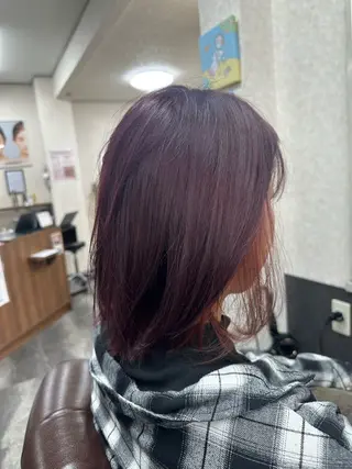 ミディアム エンゼルス美容室斉間 圭司のヘアスタイル