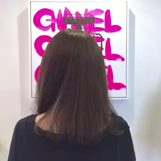 セミロング カラー MIZUHO / ダブルカラー髪質改善のヘアスタイル