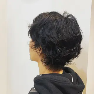 パーマ コヤマ ナミのヘアスタイル