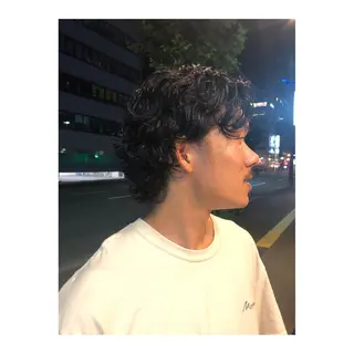 パーマ メンズ メンズパーマ 次元のヘアスタイル