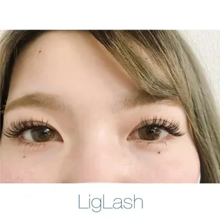 マツエク・マツパ Aim NAIL&EYELASH.BROW立花店所属・Aim立花店 Mihoのマツエク・マツパデザイン