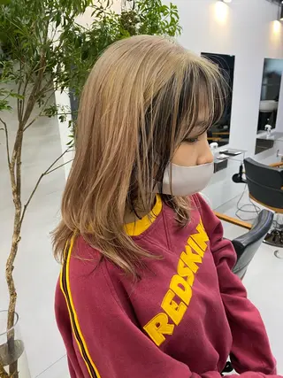 セミロング カラー 栄・伏見 JOULE'Sのヘアスタイル